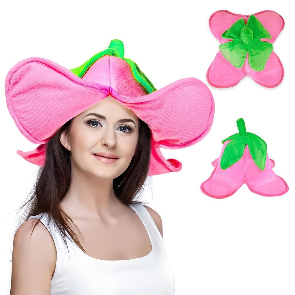 4516 Flower Hat Flower Costume Fairy Costume Novelty Hats Cosplay Dress Up